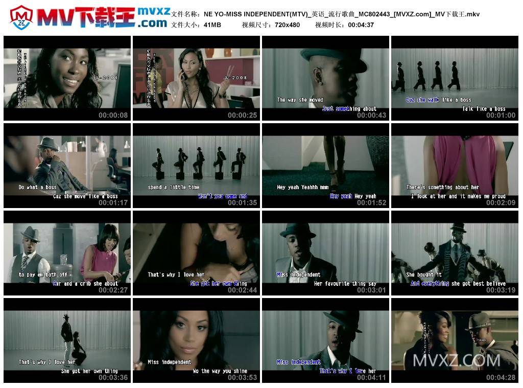 NE YO-MISS INDEPENDENT(MTV)_英语_流行歌曲_MC802443